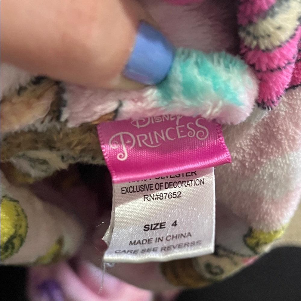Kids Pink Princess Robe - Picture 2 of 3